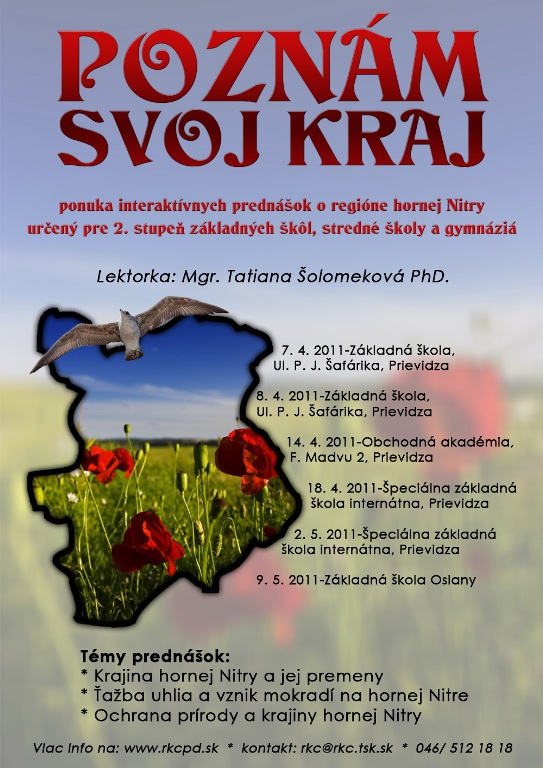 Poznám svoj kraj - plagát